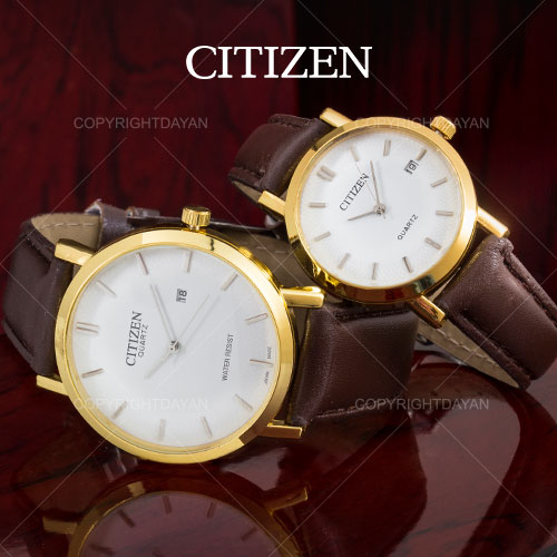 ست ساعت مردانه زنانه Citizen مدل Pomona