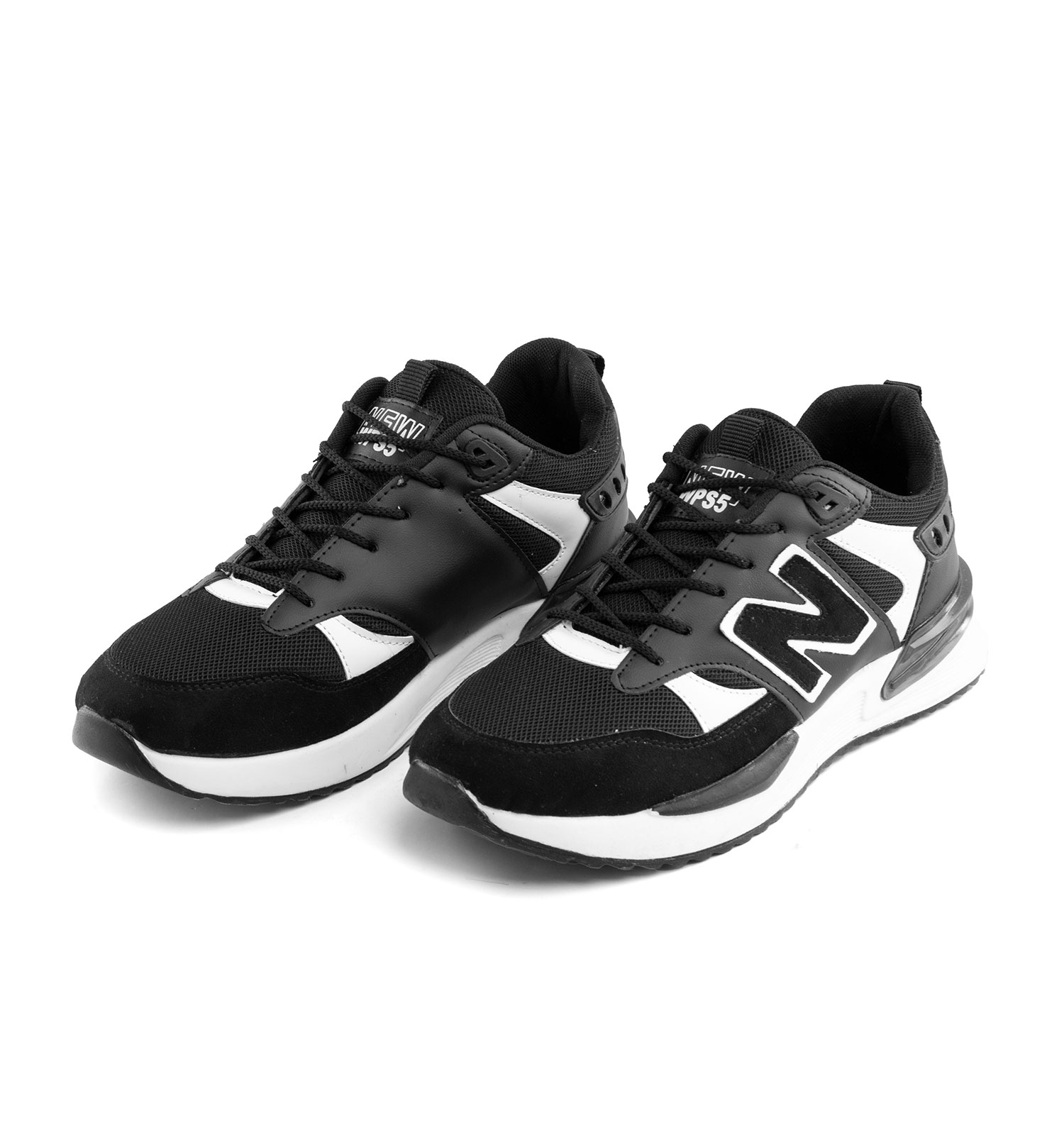 کفش اسپرت New Balance مردانه مشکی بندی مدل 42856