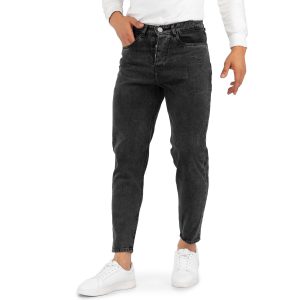 شلوار لی مام استایل مردانه طوسی اسپرت Zara مدل 40128