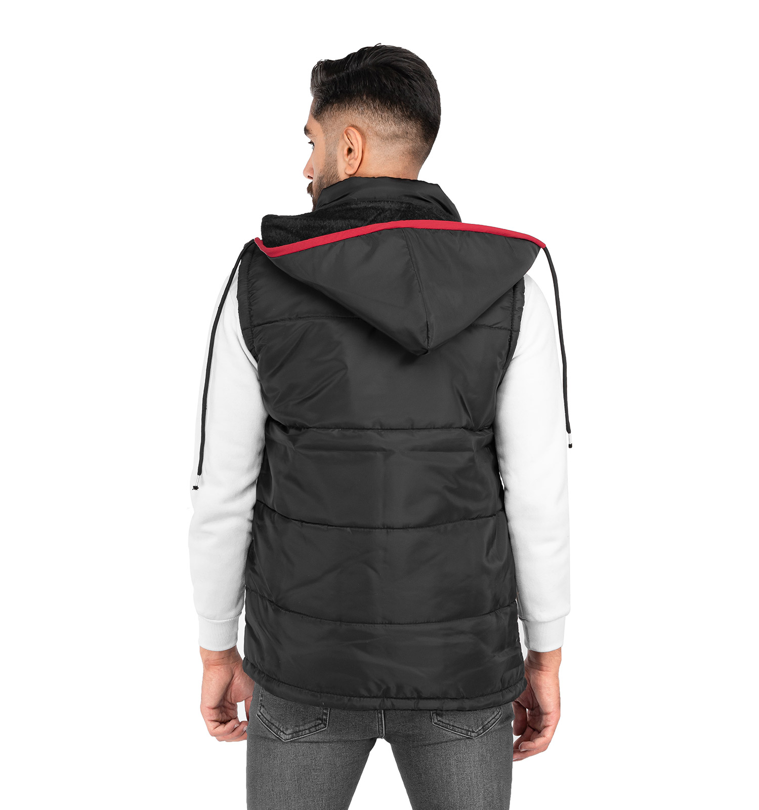 کاپشن پافر مموری مردانه بادی Pink مدل 39778