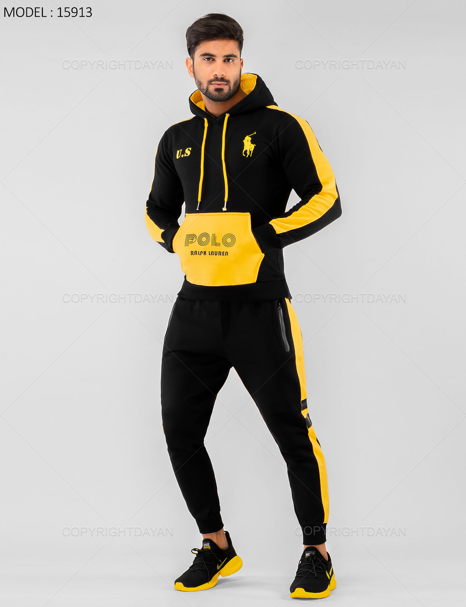 ست سویشرت شلوار مردانه Polo مدل 15913