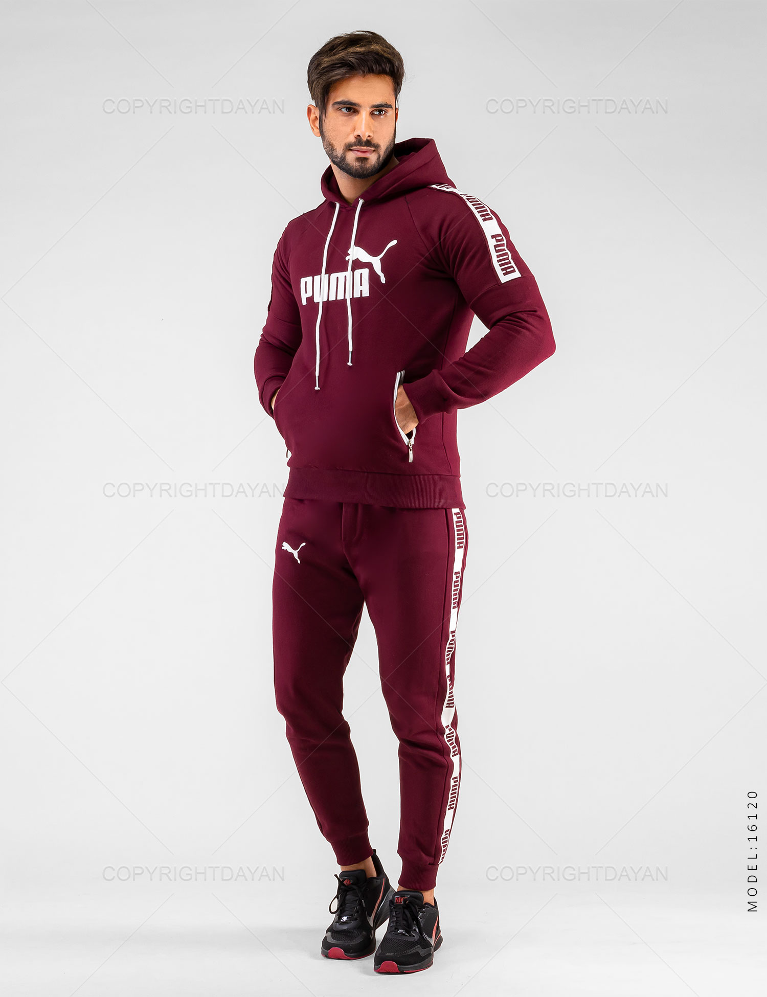 ست سویشرت شلوار مردانه Puma مدل 16120