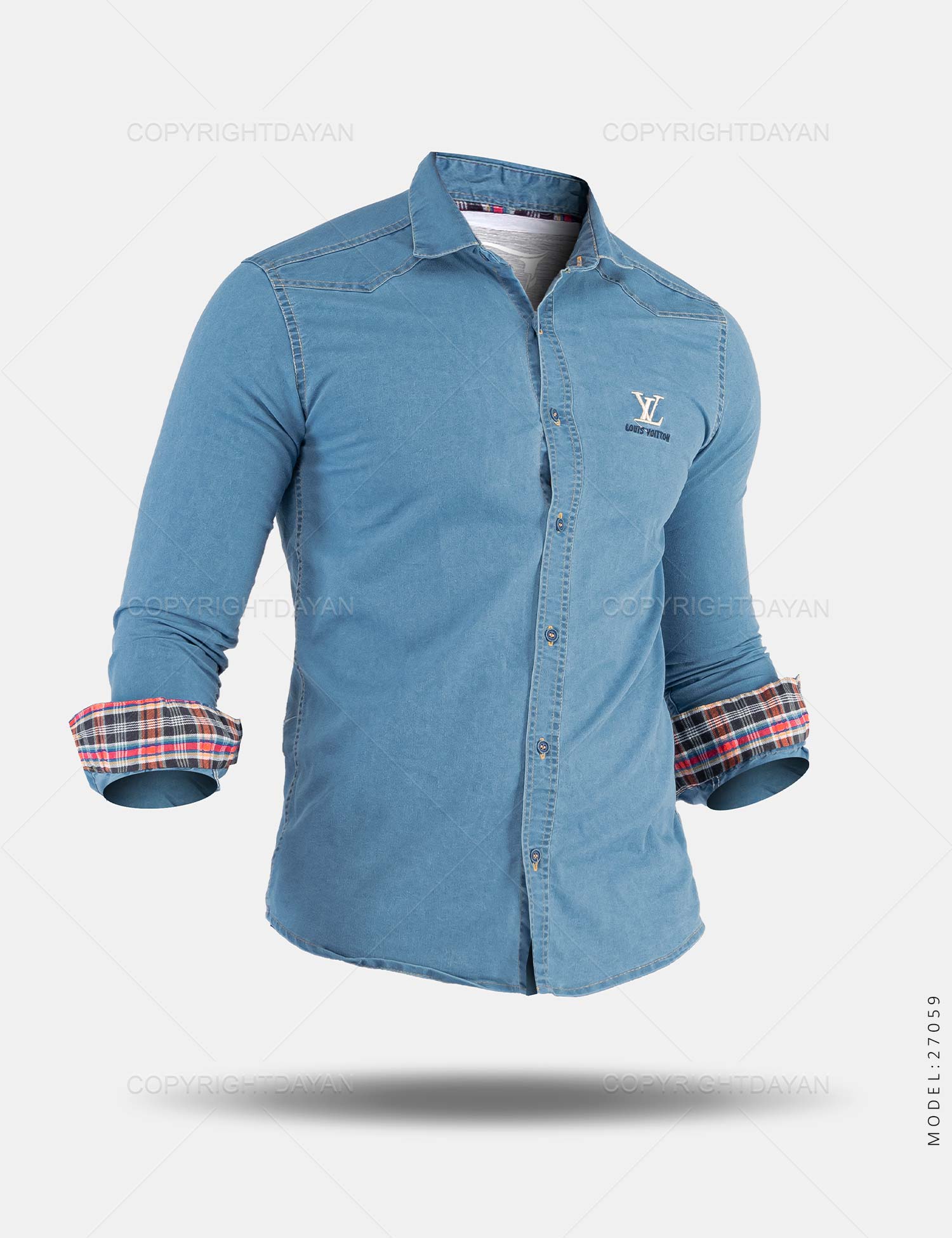 پیراهن مردانه Louis Vuitton مدل 27059