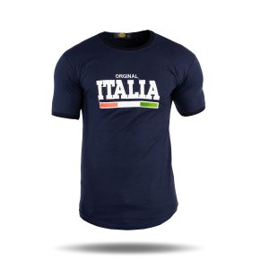 تیشرت مردانه یقه گرد Italia مدل 38073