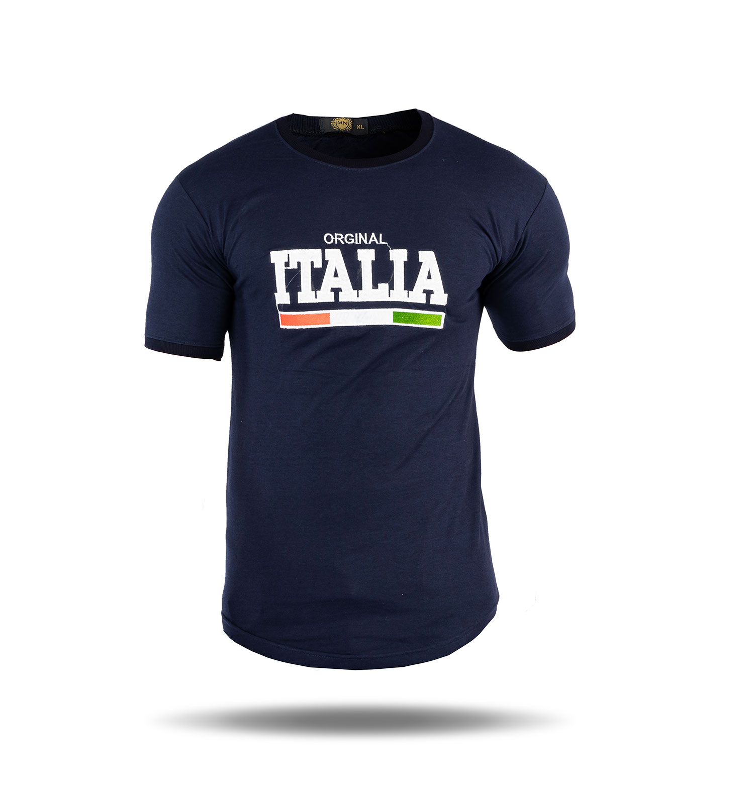 تیشرت مردانه یقه گرد Italia مدل 38073