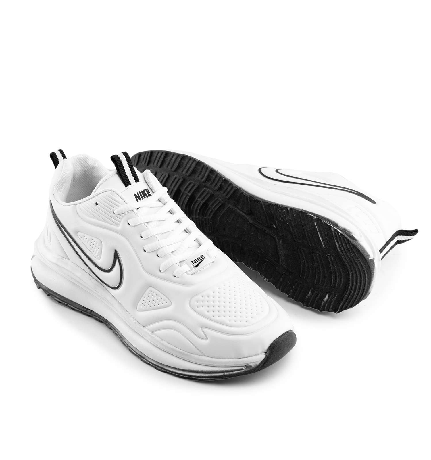 کفش اسپرت Nike مردانه سفید بندی مدل 43164