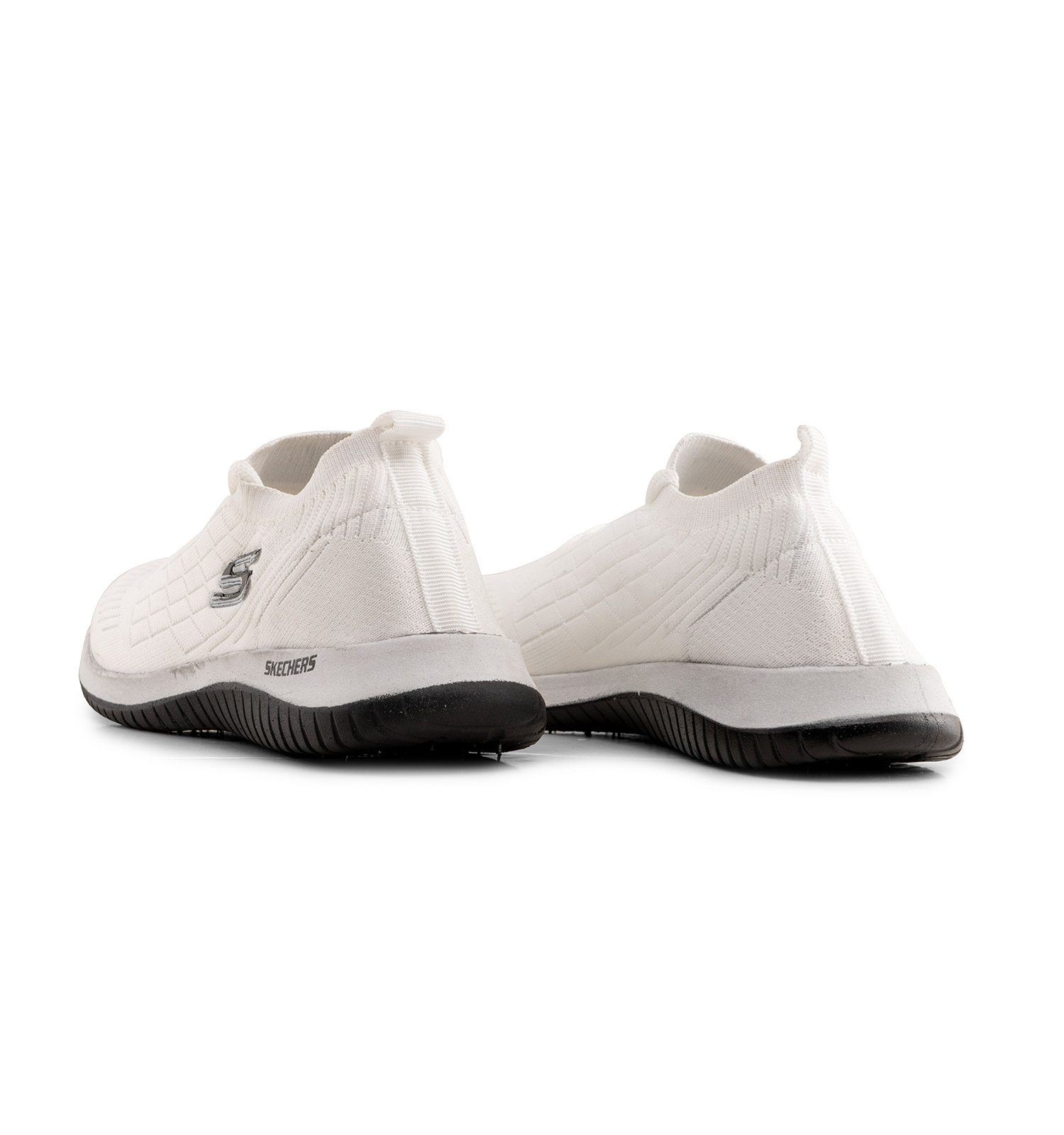 کفش اسپرت Skechers مردانه سفید بند دار مدل 45560