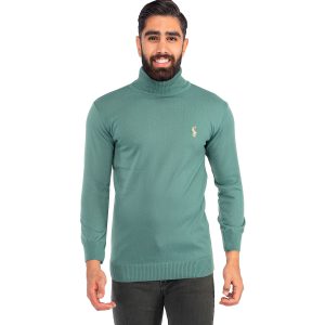 بافت مردانه ساده یقه اسکی Polo مدل 39365