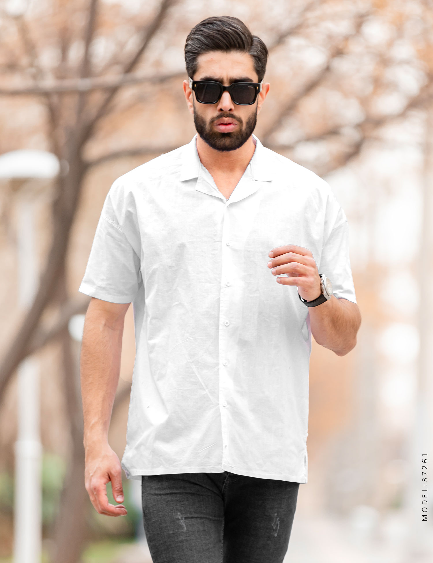 پیراهن مردانه لینن Maran مدل 37261