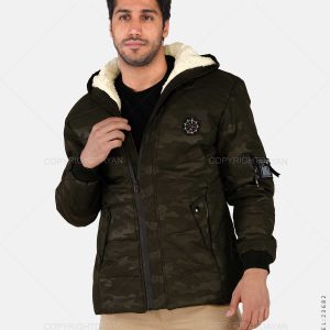 کاپشن ارتشی مردانه مدل 23682