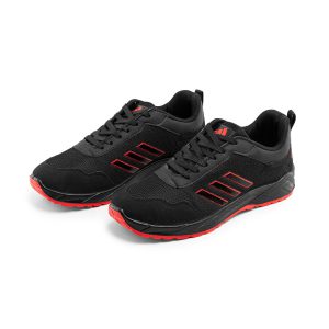 کفش اسپرت Adidas مردانه پیاده روی بندی چرم مصنوعی مدل 40489