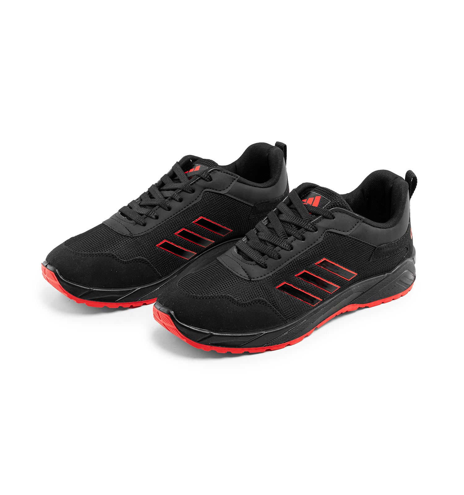 کفش اسپرت Adidas مردانه پیاده روی بندی چرم مصنوعی مدل 40489
