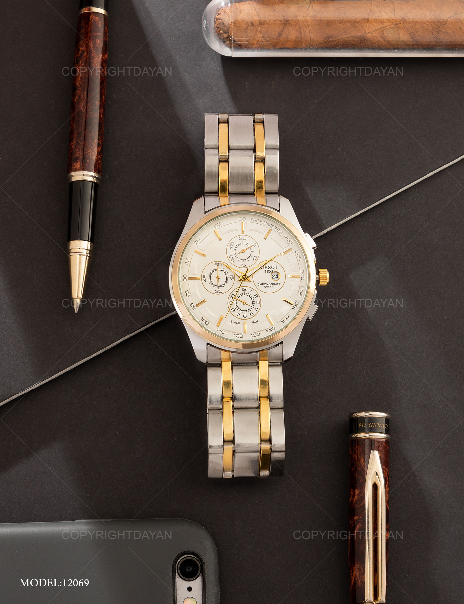 ساعت مچی مردانه Tissot مدل 12069