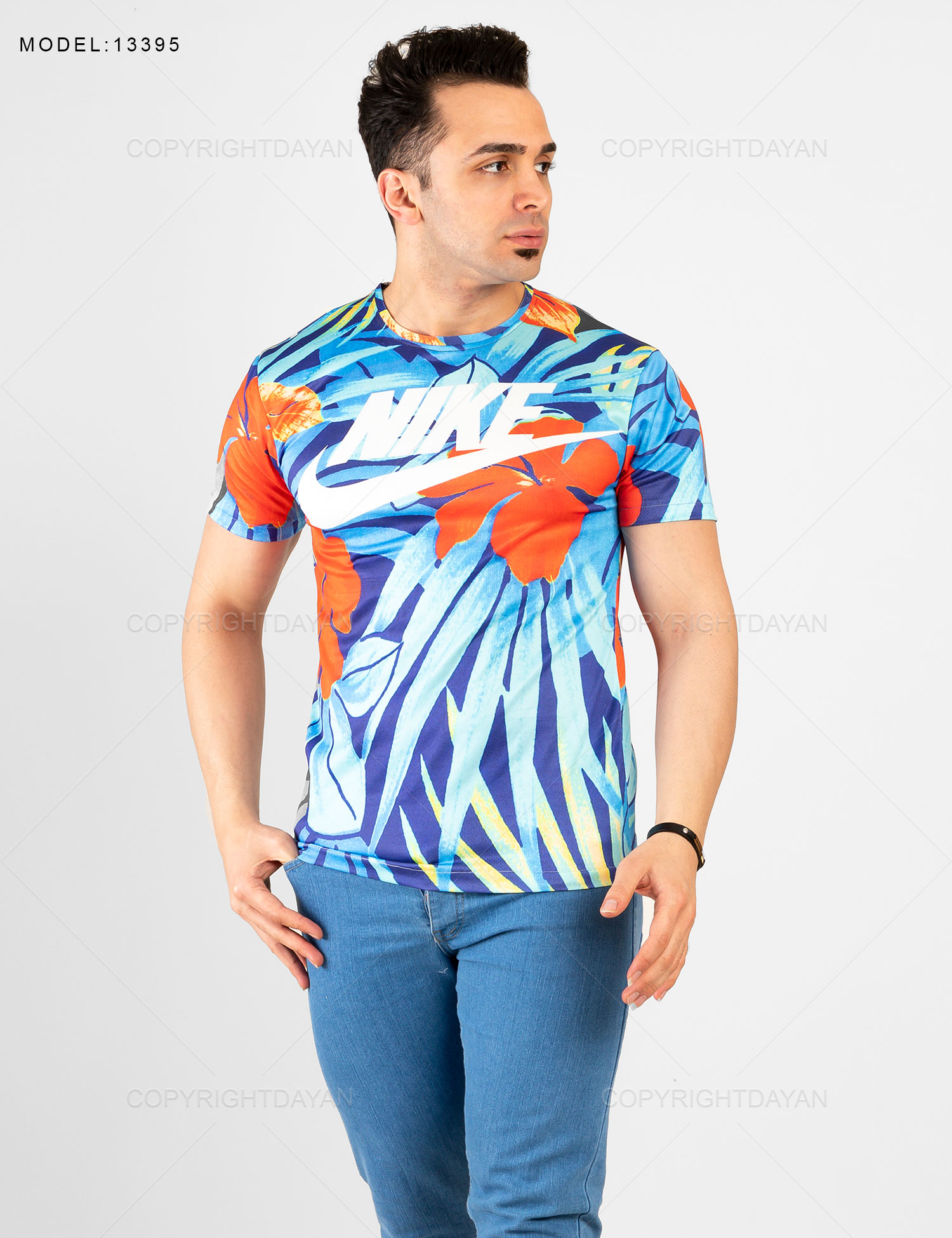 تیشرت مردانه Nike مدل 13395