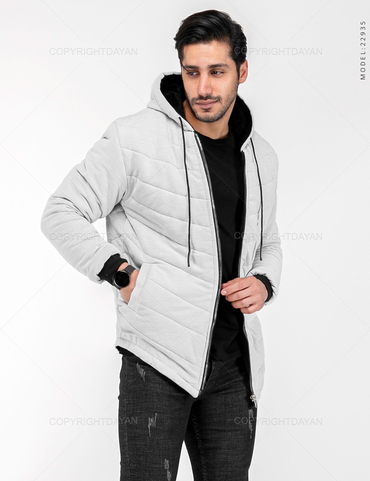 کاپشن مردانه Araz مدل 22935