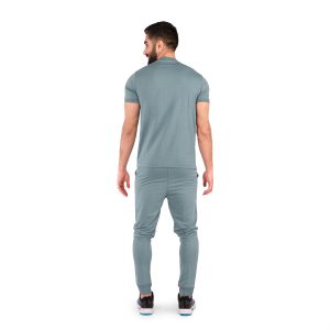 ست تیشرت شلوار مردانه آستین کوتاه Polo ساده یقه گرد مدل 43129