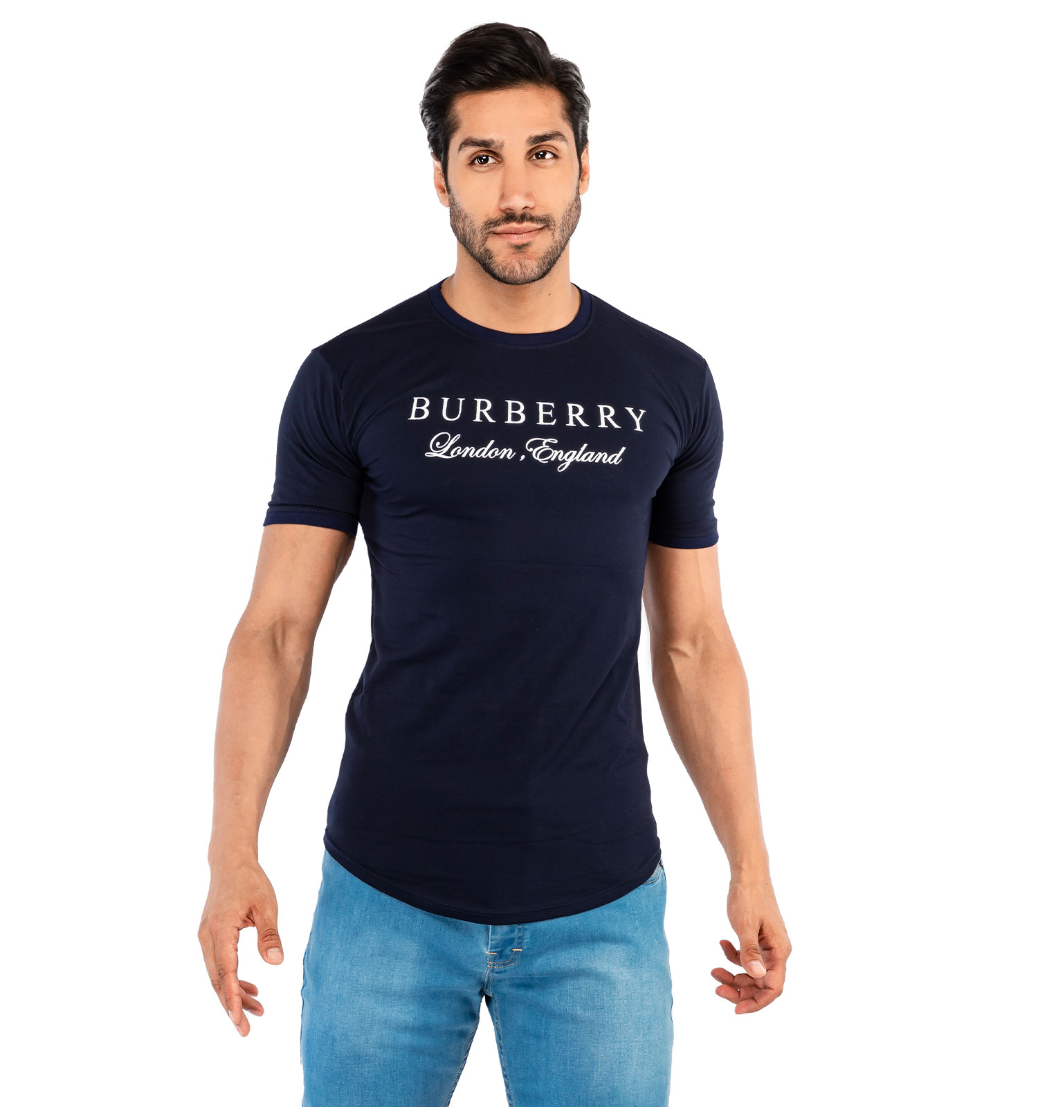 تیشرت مردانه یقه گرد Burberry مدل 38195