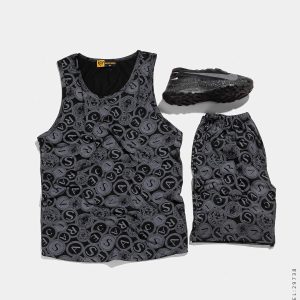 ست رکابی شلوارک مردانه Versace مدل 29738