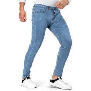 شلوار لی راسته مردانه اسپرت Stark مدل 39958