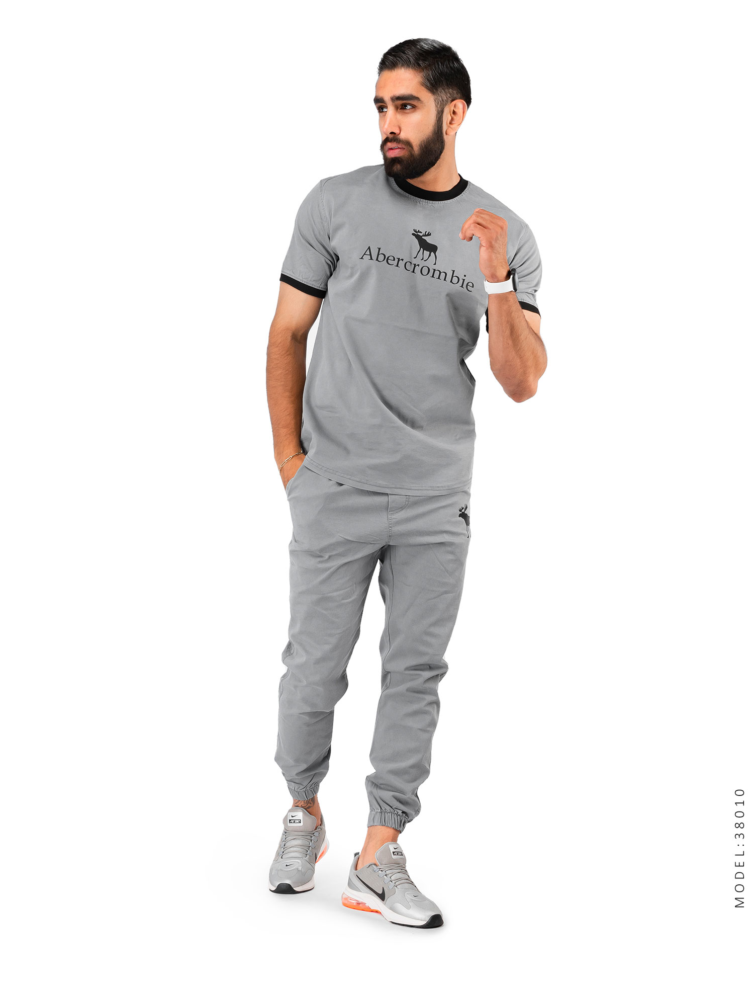 ست تیشرت شلوار اسپرت Abercrombie & Fitch مدل 38010