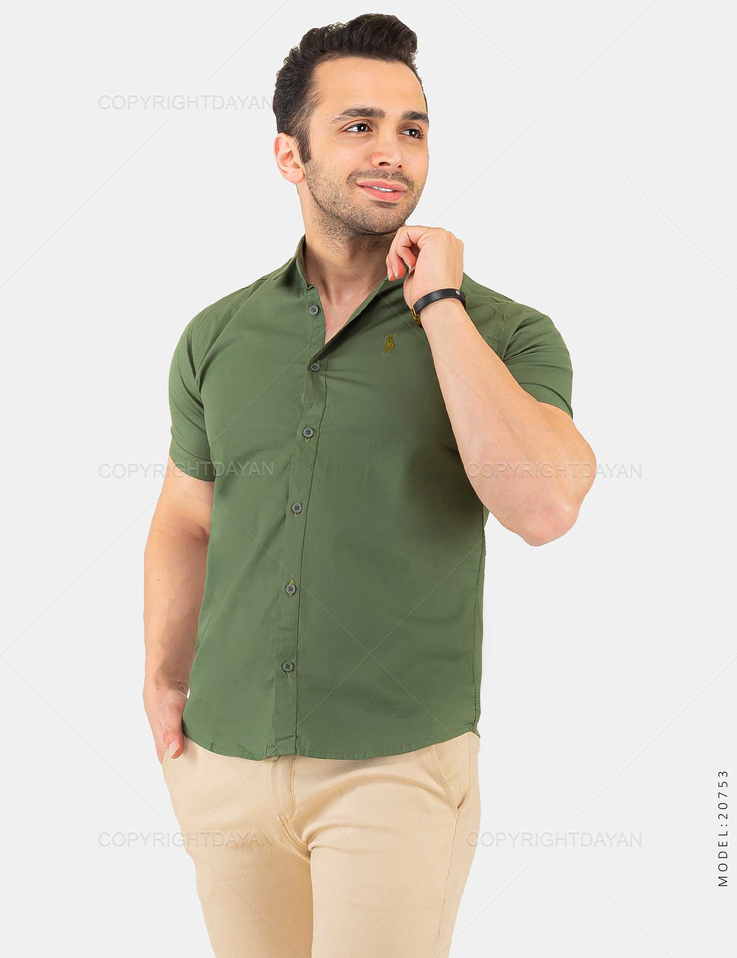 پیراهن مردانه Polo مدل 20753
