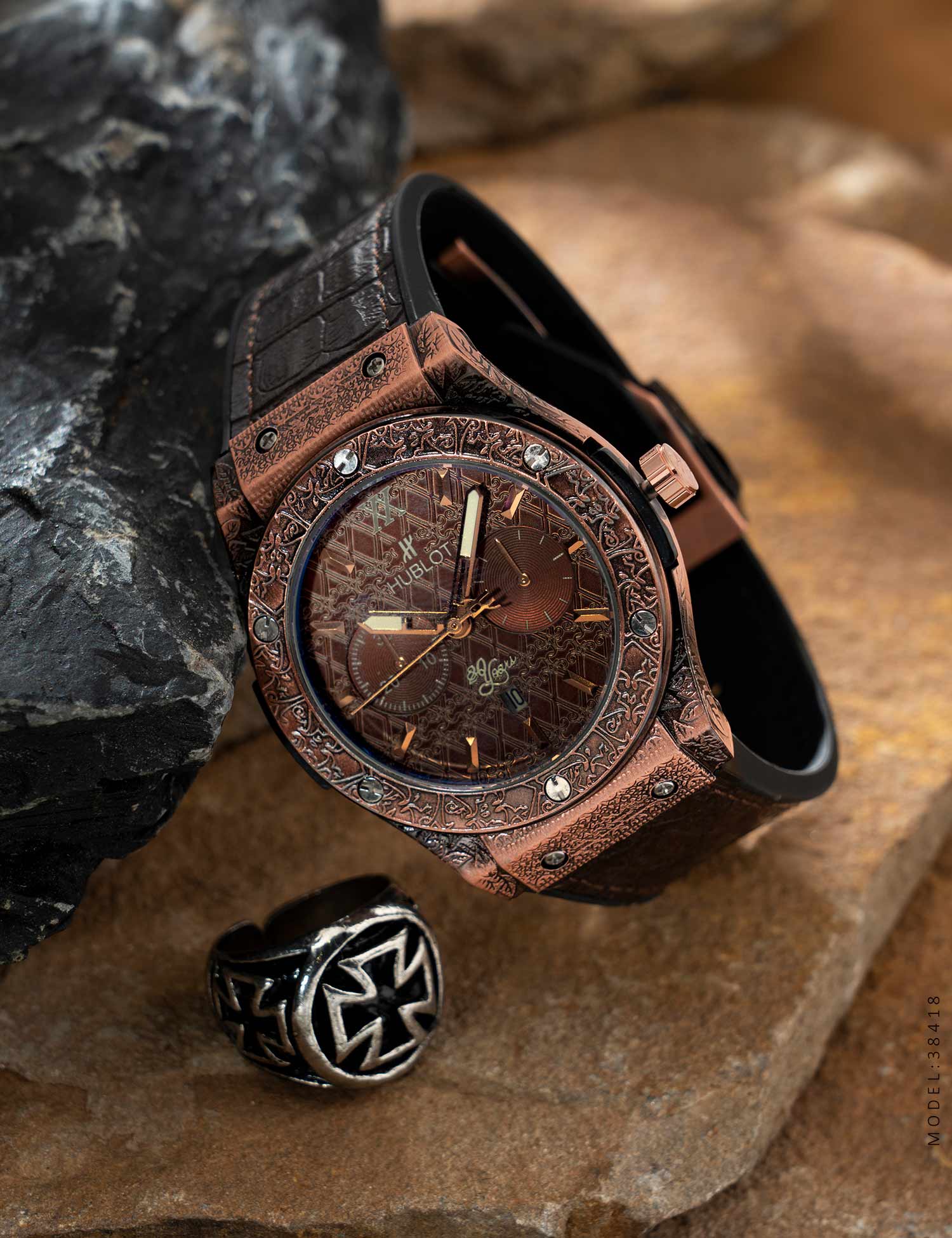 ساعت مچی مردانه عقربه ای Hublot مدل 38418