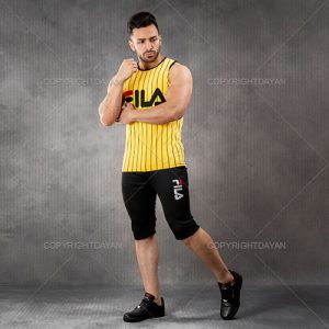ست رکابی شلوارک Fila مدل Otech