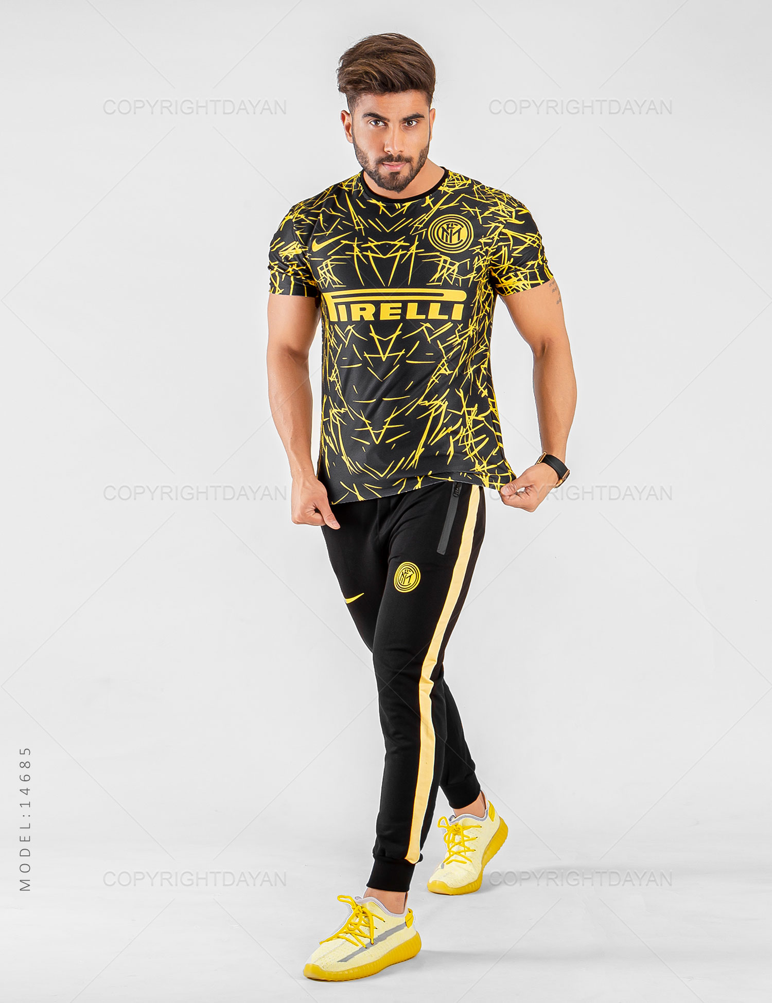 ست تیشرت شلوار مردانه Inter Milan مدل 14685