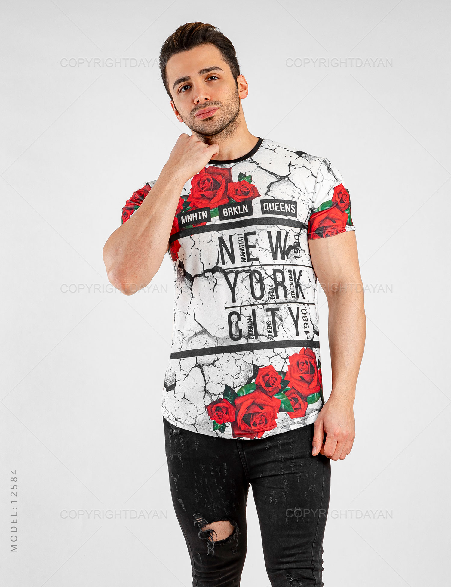 تیشرت مردانه New York مدل 12584