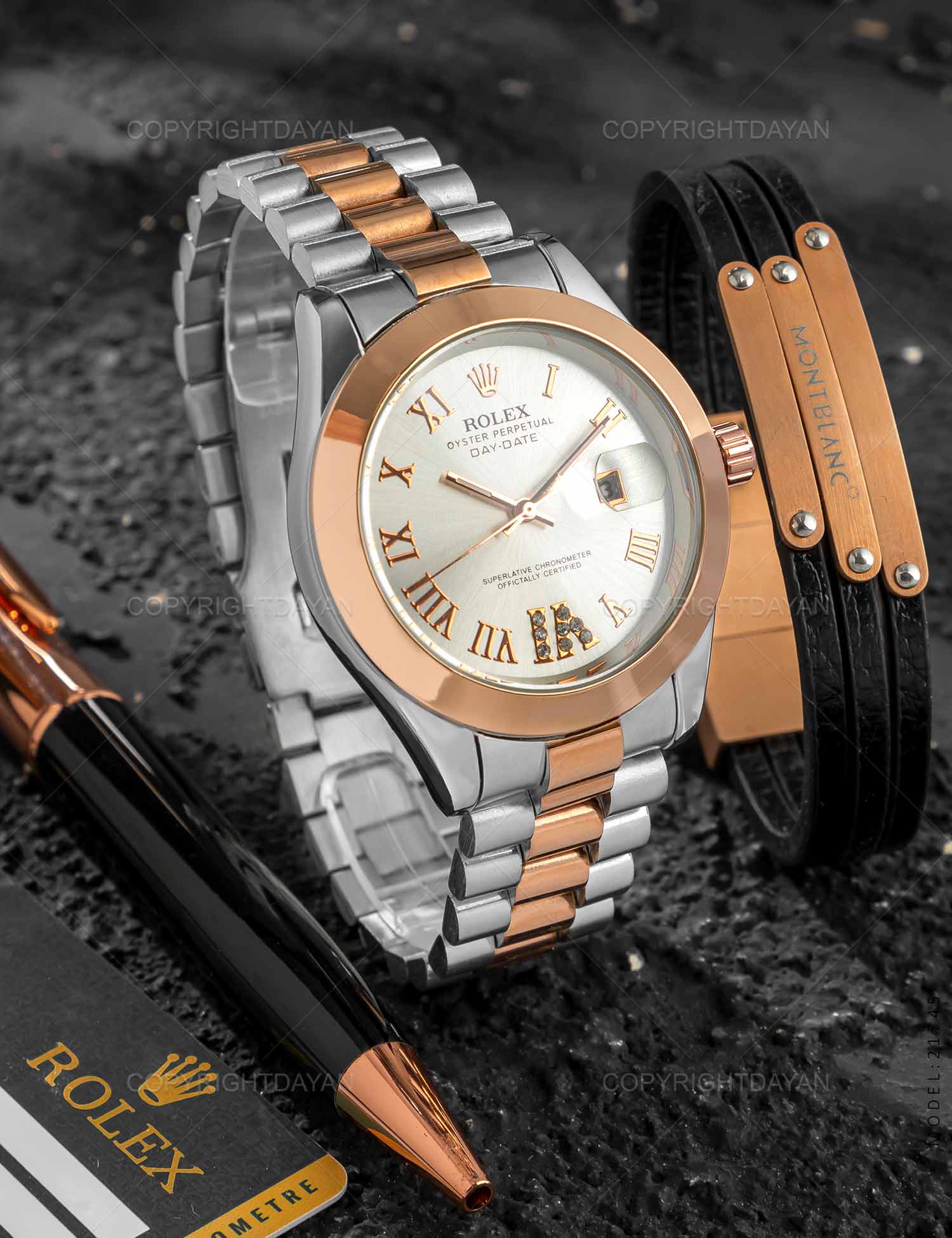ساعت مچی مردانه Rolex مدل 21745