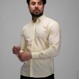 پیراهن اسپرت مردانه آستین بلند ساده مدل 41720