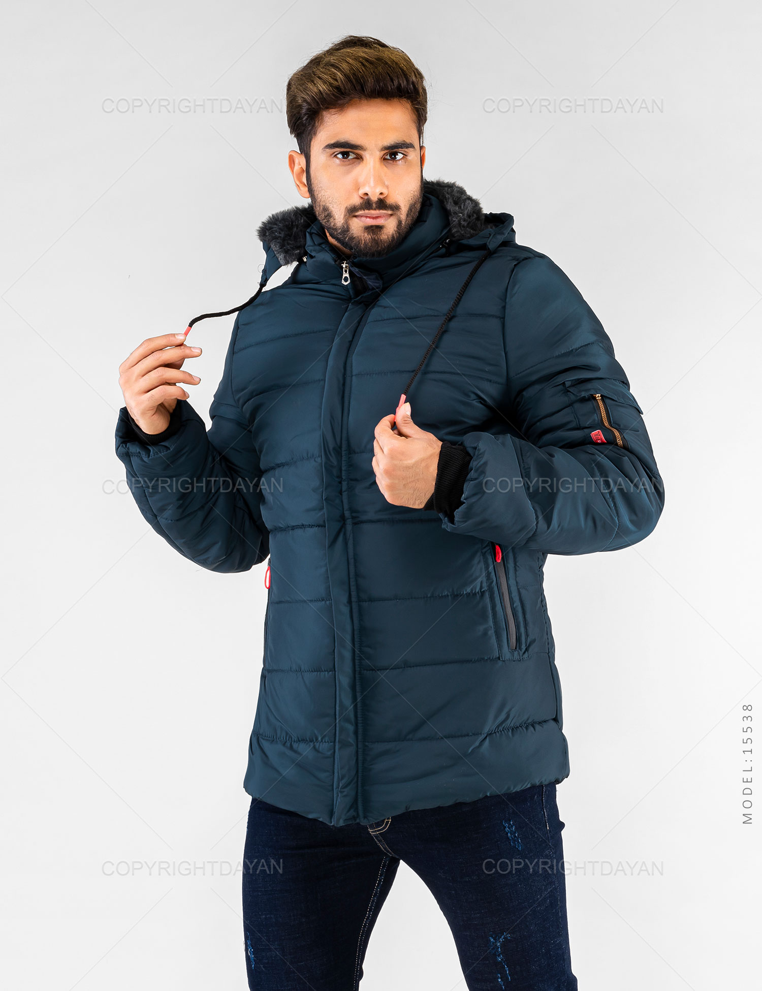 کاپشن مردانه Marlon مدل 15538