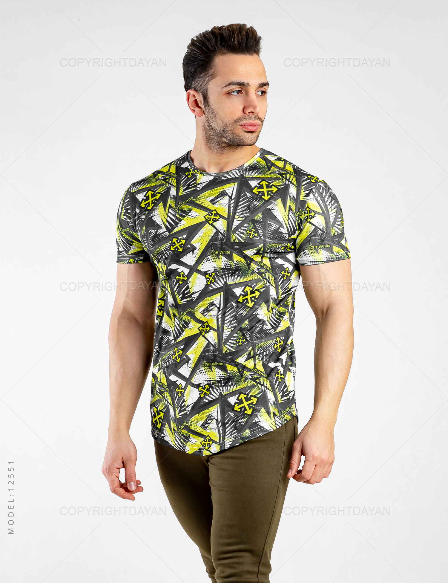 تیشرت مردانه Off – White مدل 12551