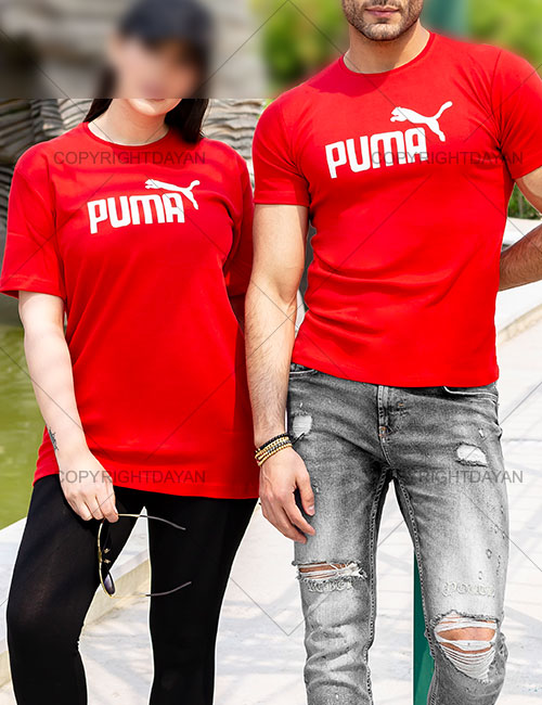 ست تیشرت مردانه زنانه Puma مدل C 8697