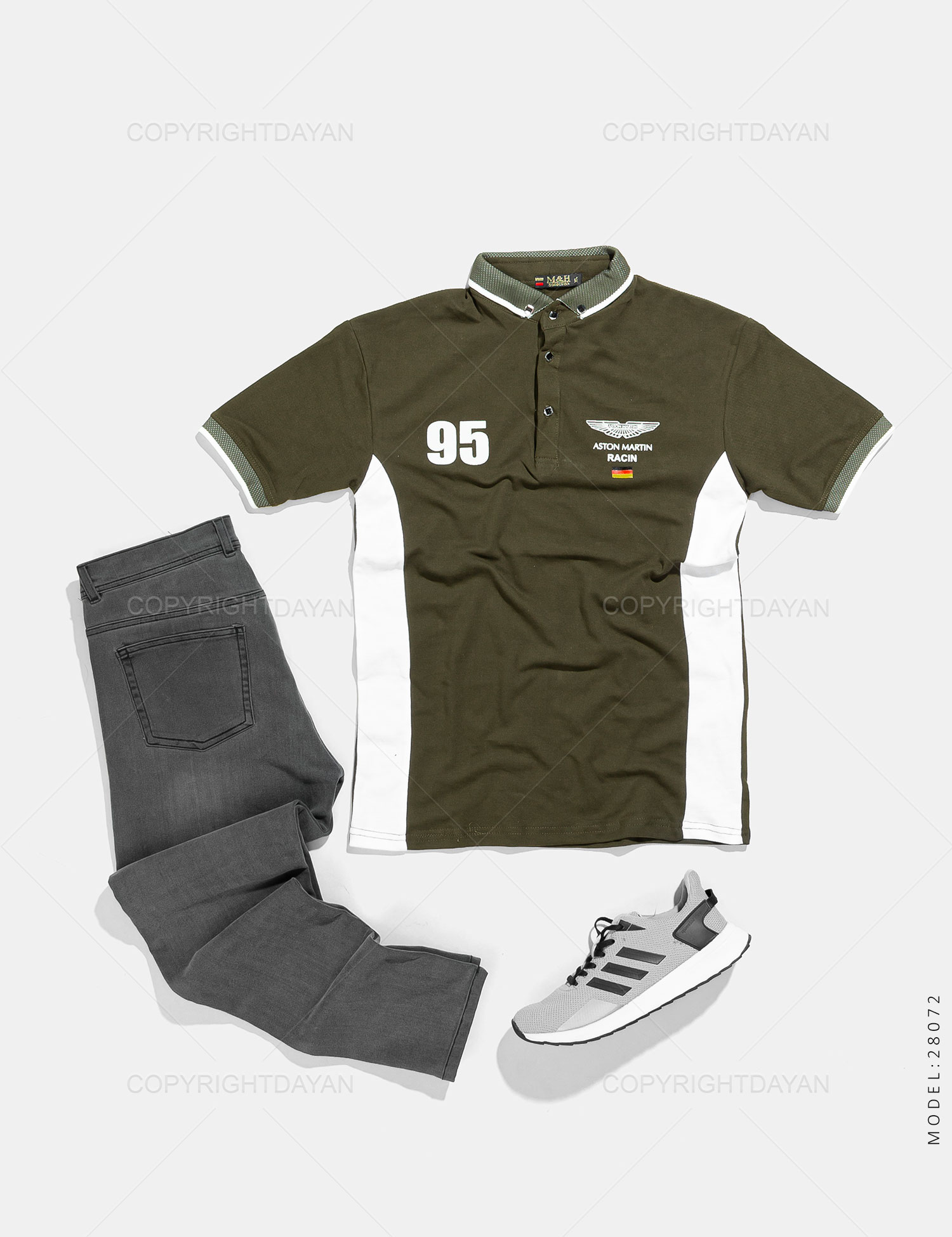 پولوشرت مردانه Aston Martin مدل 28072