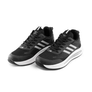 کفش اسپرت Adidas مردانه مشکی بندی مدل 44588