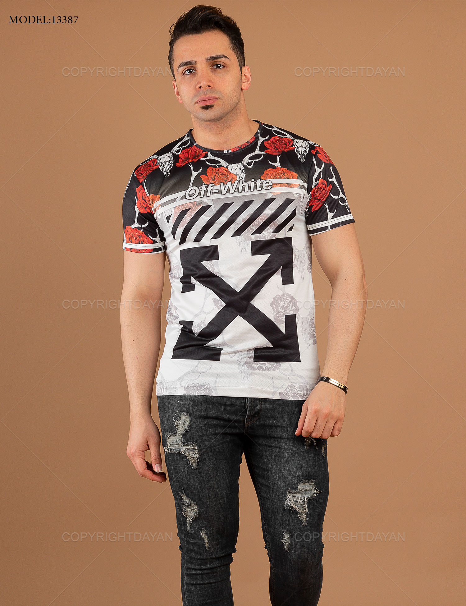 تیشرت مردانه Off – White مدل 13387