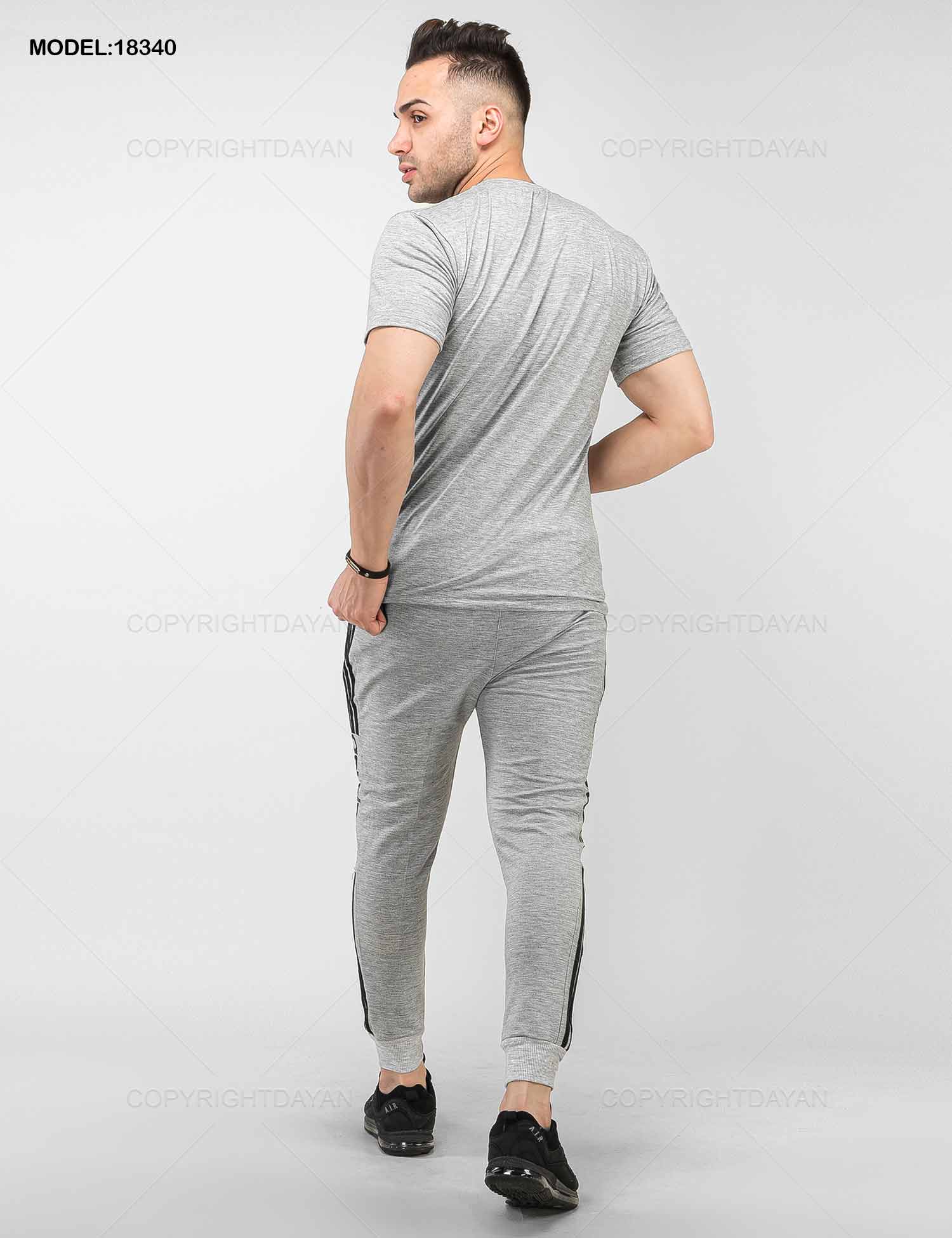 ست تیشرت شلوار مردانه Adidas مدل 18340