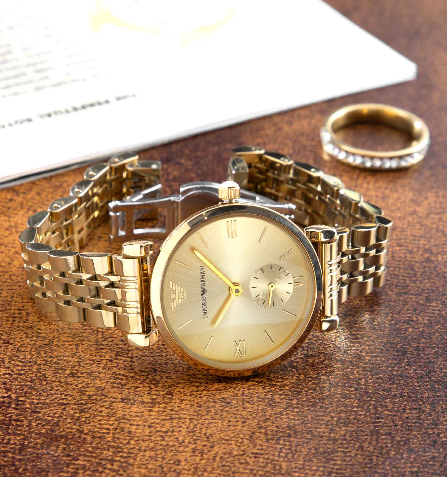 ساعت مچی عقربه ای زنانه Emporio Armani مدل 42746