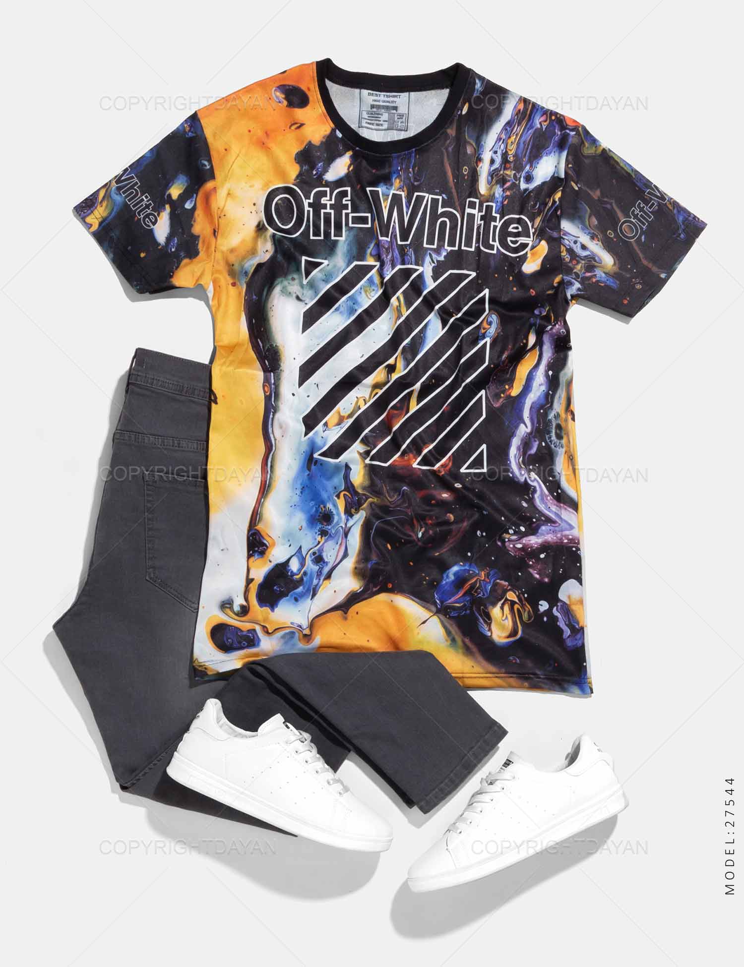 تیشرت مردانه Off – White مدل 27544