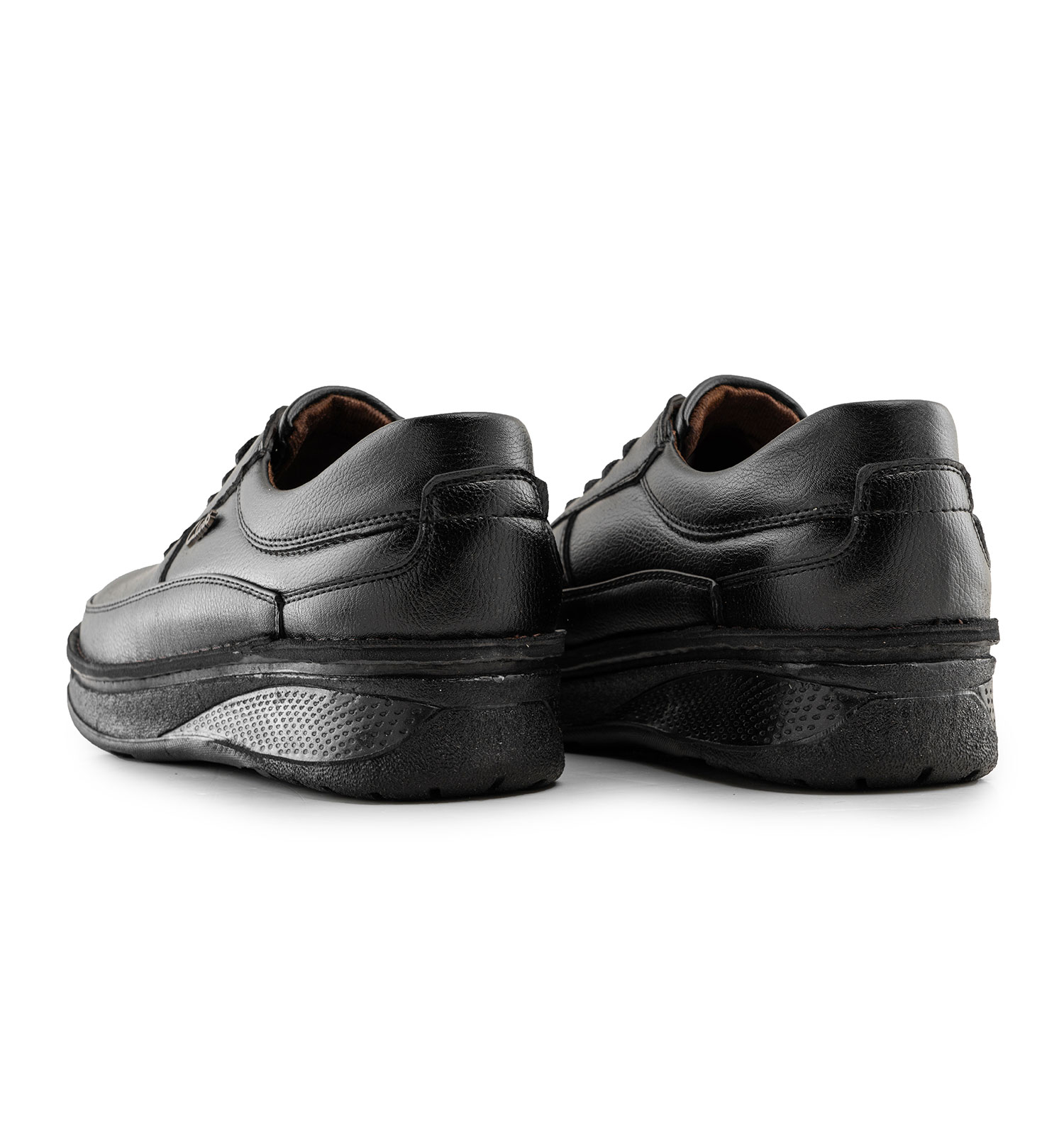 کفش روزمره مردانه Clarks چرم مصنوعی بند دار مشکی مدل 44481