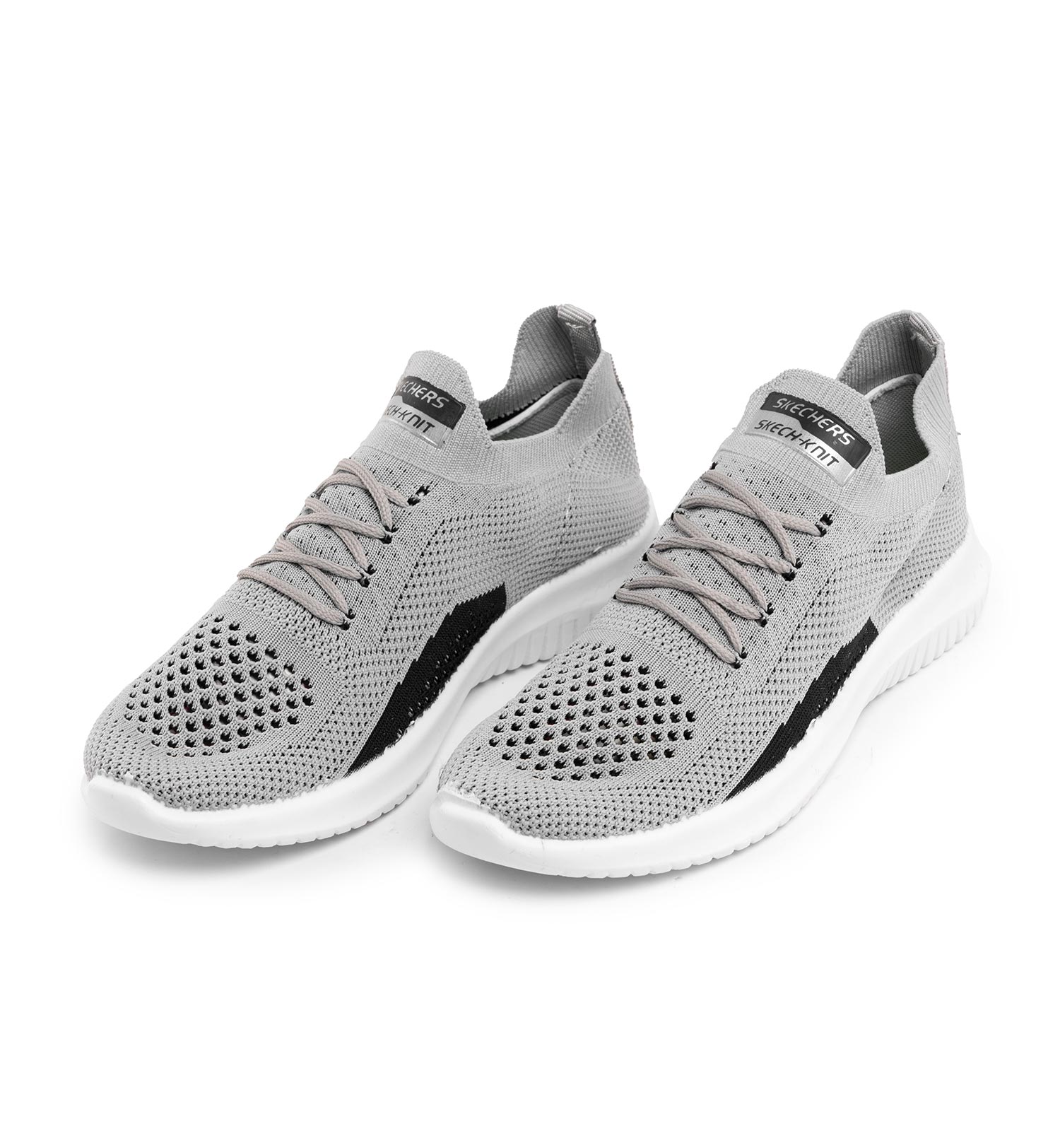 کفش اسپرت Skechers زنانه طوسی بندی مدل 43981