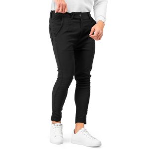 شلوار نیل پاکتی مردانه مشکی اسپرت Stark مدل 39965