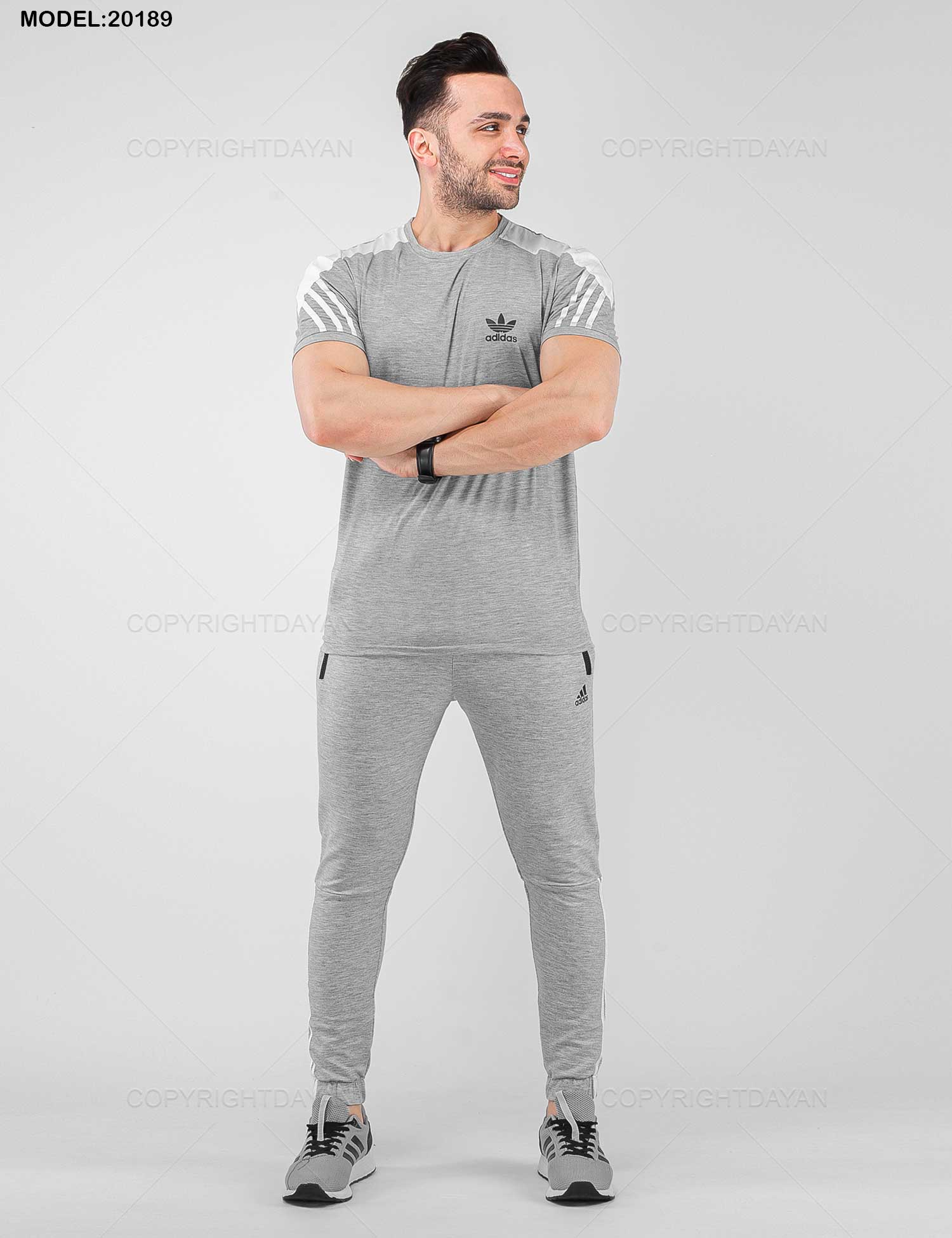 ست تیشرت شلوار مردانه Adidas مدل 20189