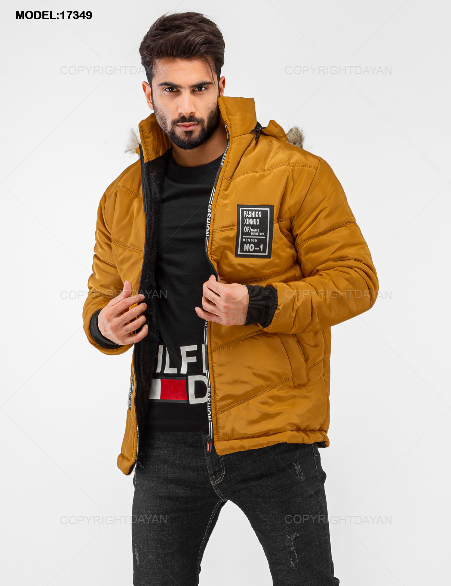 کاپشن مردانه Fashion مدل 17349