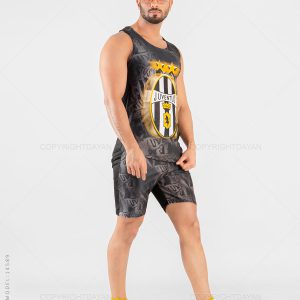 ست رکابی شلوارک مردانه Juventus مدل 14589