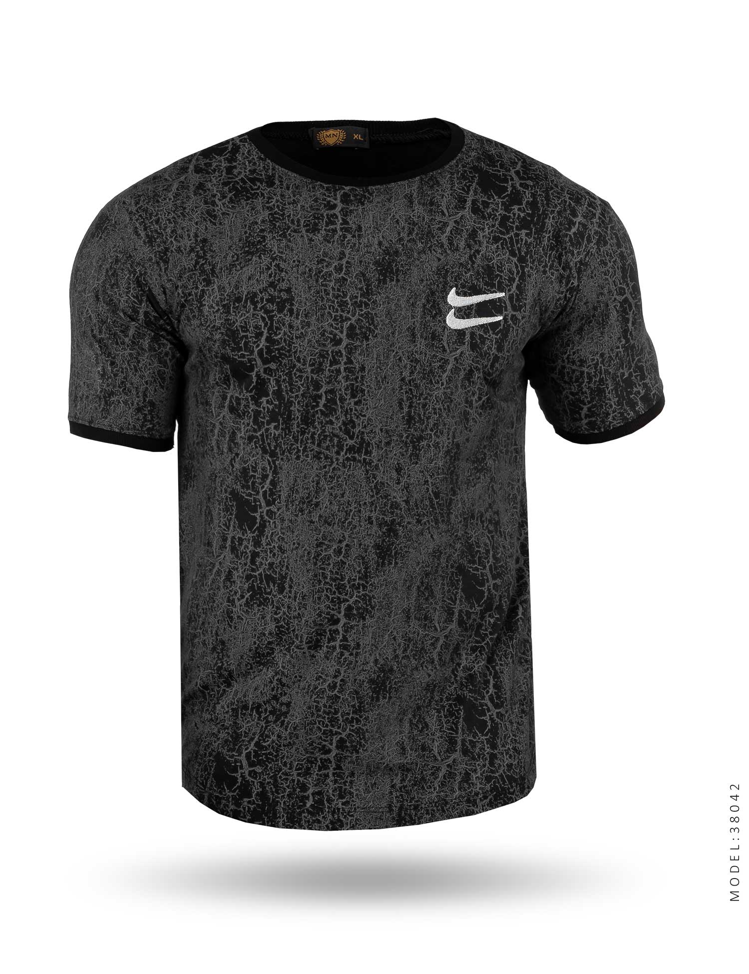 تیشرت مردانه طرحدار یقه گرد Nike مدل 38042