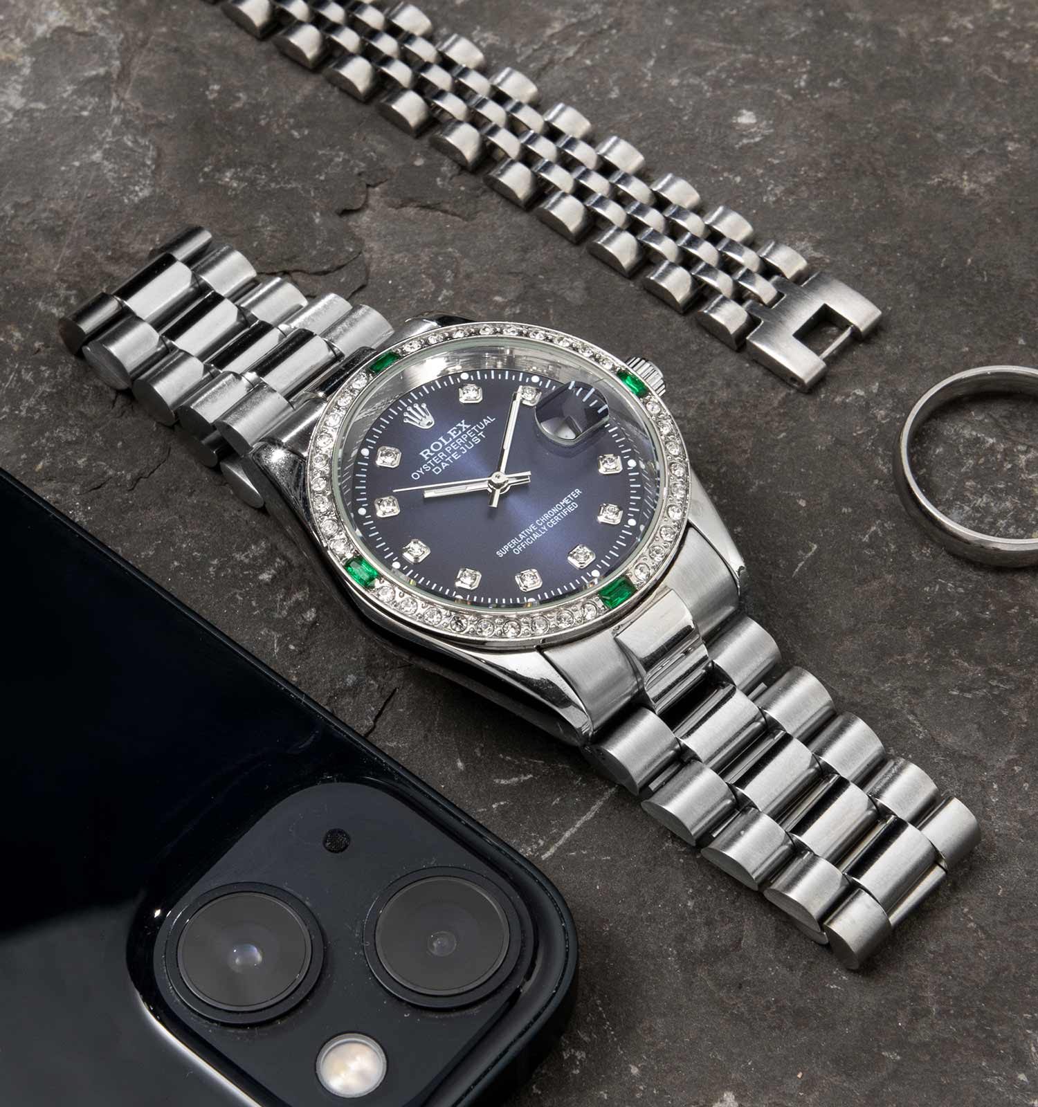 ساعت مچی تقویم دار مردانه Rolex مدل 42512