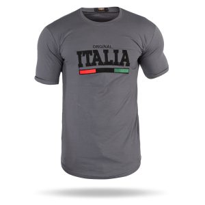 تیشرت مردانه یقه گرد Italia مدل 38072