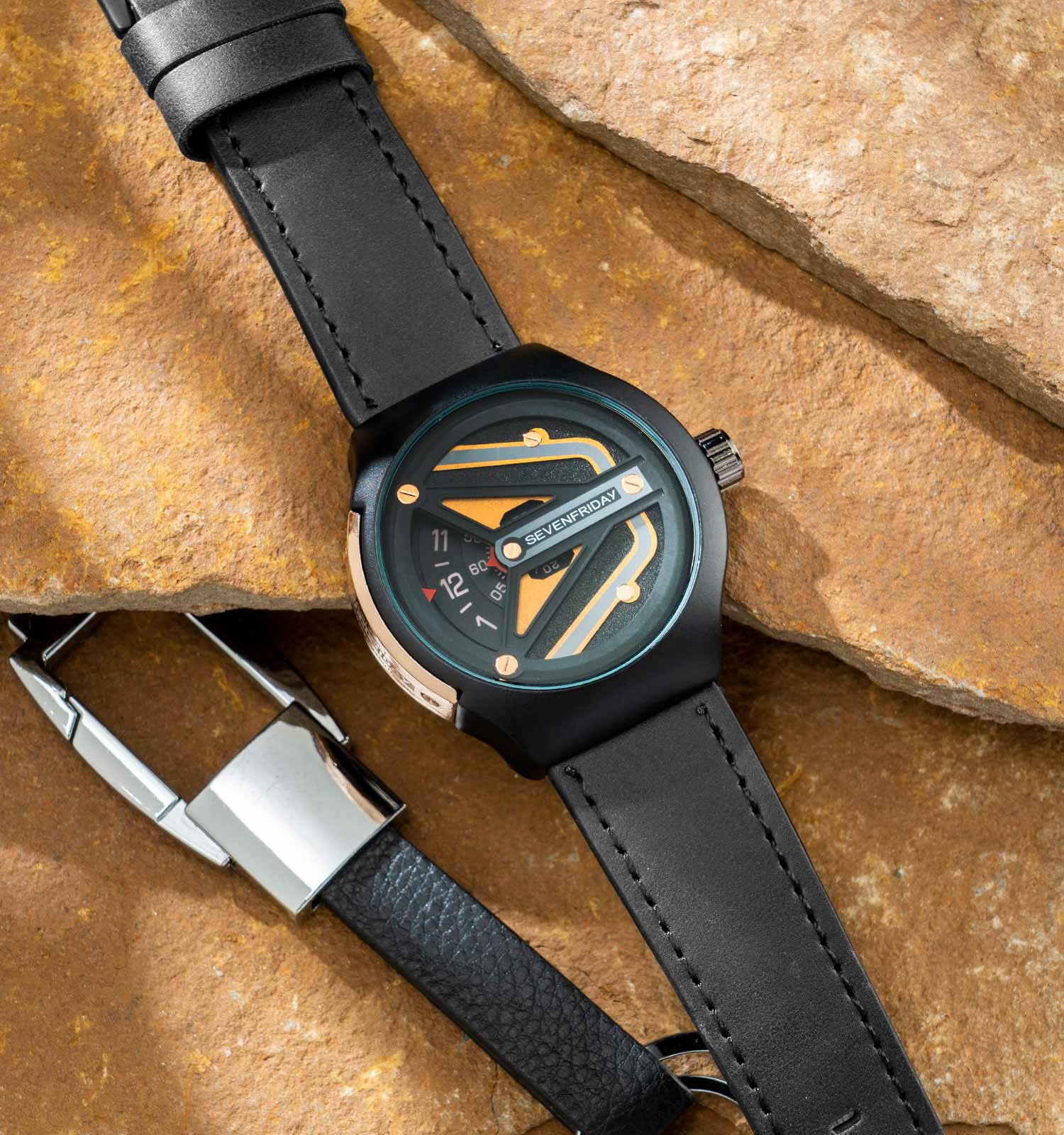 ساعت مچی عقربه ای مردانه SevenFriday مدل 39284